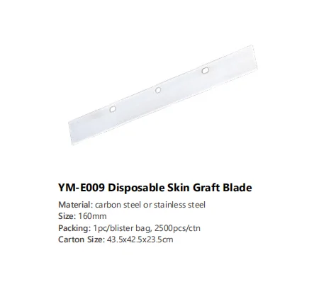 Disposable skin grafting knife blades price