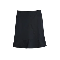 NAP01 Women short cotton skirt designer clothing black mini skirt