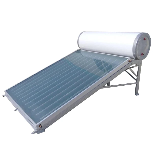 Low Pressure Flat Panel Thermosyphon Solar Water Heater with Flat Plate Solar Collector 100L