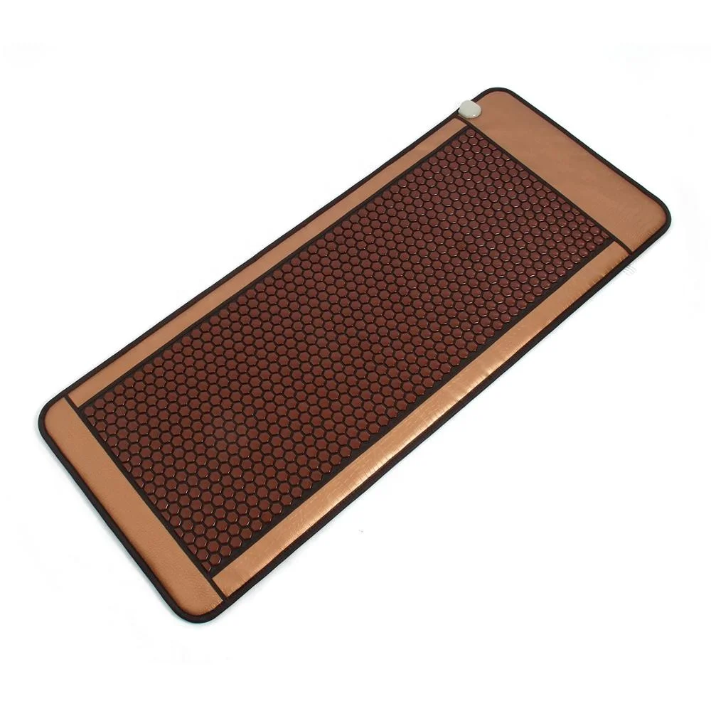 Korea Electric Physical Thermal Healing Health Care Negative Ions InfraRed Spa Heat Therapy Pad  Tourmaline Jade Mat