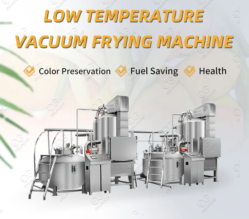 Snack Vacuum Carrot Chips Fried Machine Vacuum Fryer for Crispy Jackfruit Chips