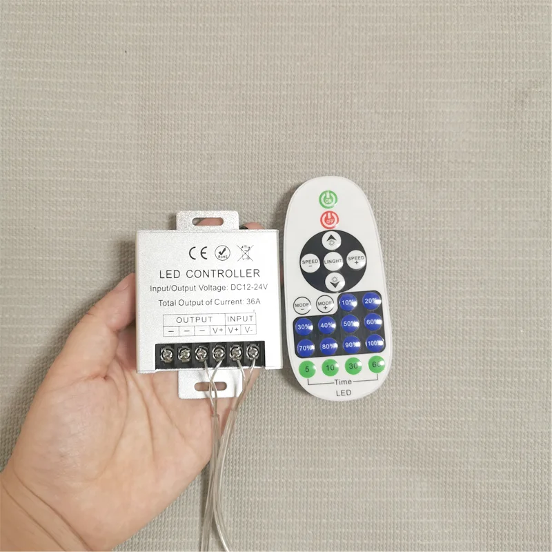 Single Color LED neon sign controller easy installation dimmer