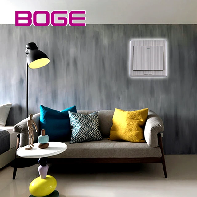 A8 серия BOGE панель из нержавеющей стали 220 в 1 комплект направленный настенный