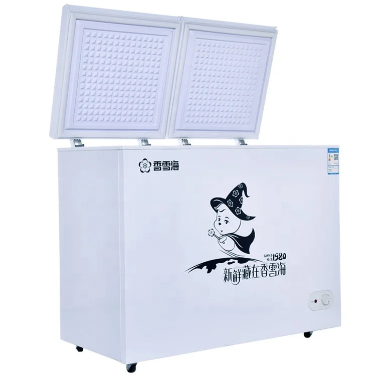 BCD-246HD профессиональное производство с двумя температурными режимами коммерческий холодильник морозильная