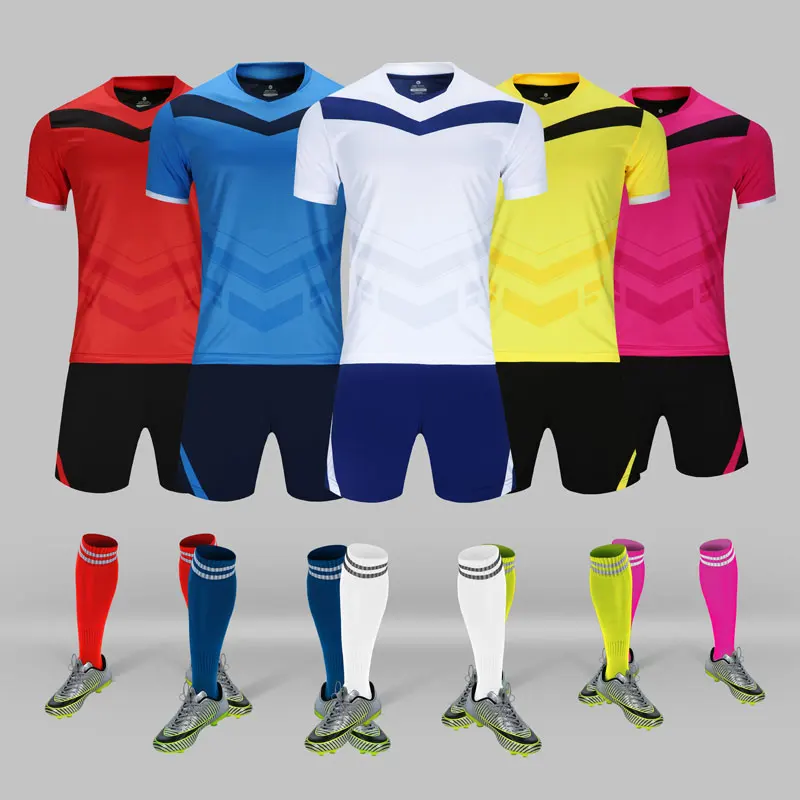 High Quality Benefit Enterprises Men Soccer Uniform Design Football Kits Full Set Kit Soccer Uniformes