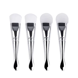 Пользовательский логотип косметический инструмент для макияжа маска для лица аппликатор кисть силиконовая кисточка для нанесения маски