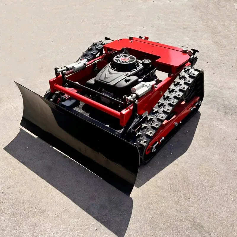 UR550 Mini Remote Control Snow Blade Lawn Mower Two In One Machine Robot Grass cutter Machine with Snow Blade