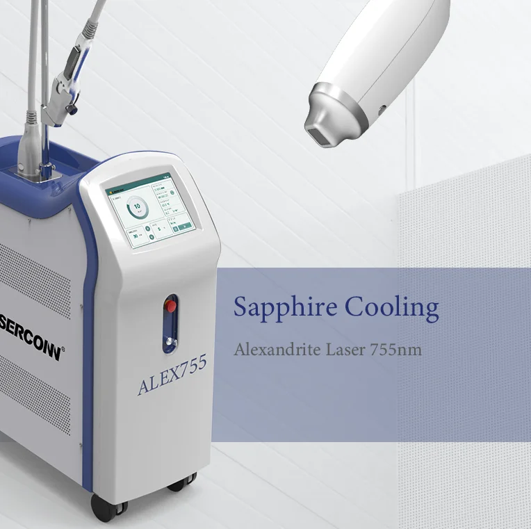Alexandrite Laser Hair Removal Machine 755 1064Nm Diode Laser Hair Removal Machine Price