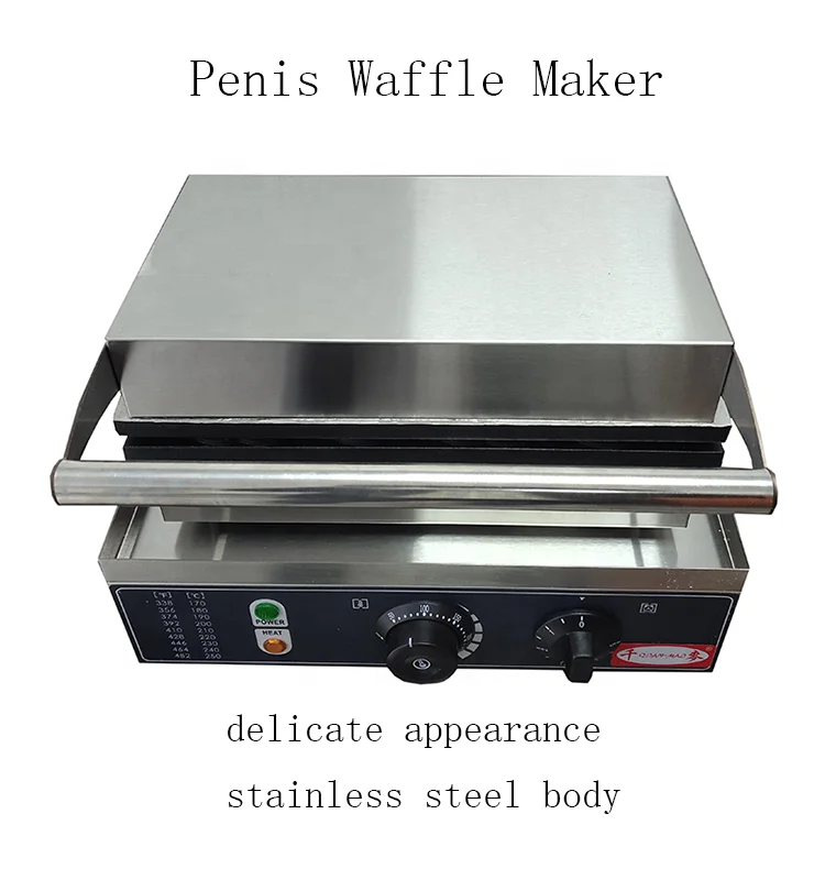 Commercial wholesale none-stick electric custom vagina and penis waffle maker