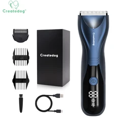 Rechargeable LED Display Mens Hair Barber Zero Cordless electric Hair clipper Trimmer Hair cut machine for Men