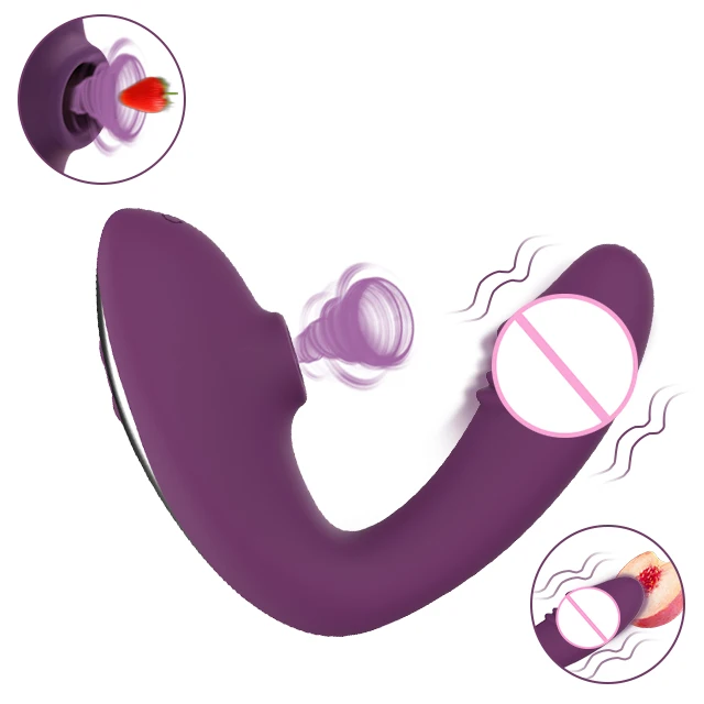 Amazon Adult Suction Vibrator Sucking Adult Strap Dildo Vibrator Sex Toys For Women Suck Massage
