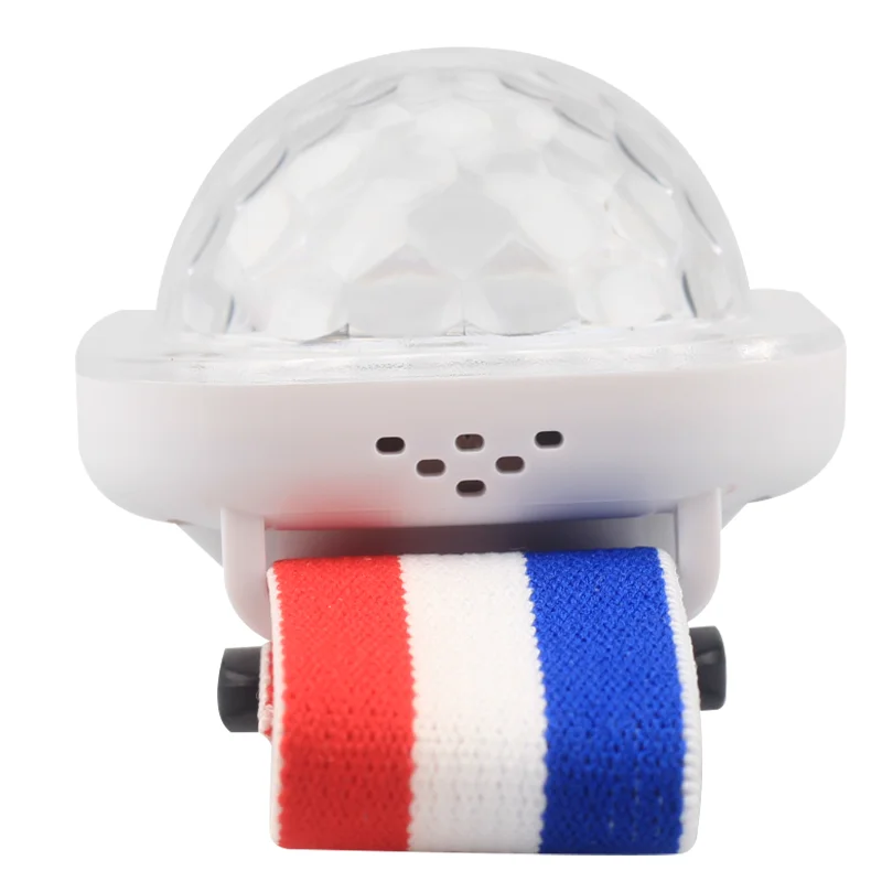 Factory direct night voice controlled light RGB light circular DIY creative decorative watch Led night light