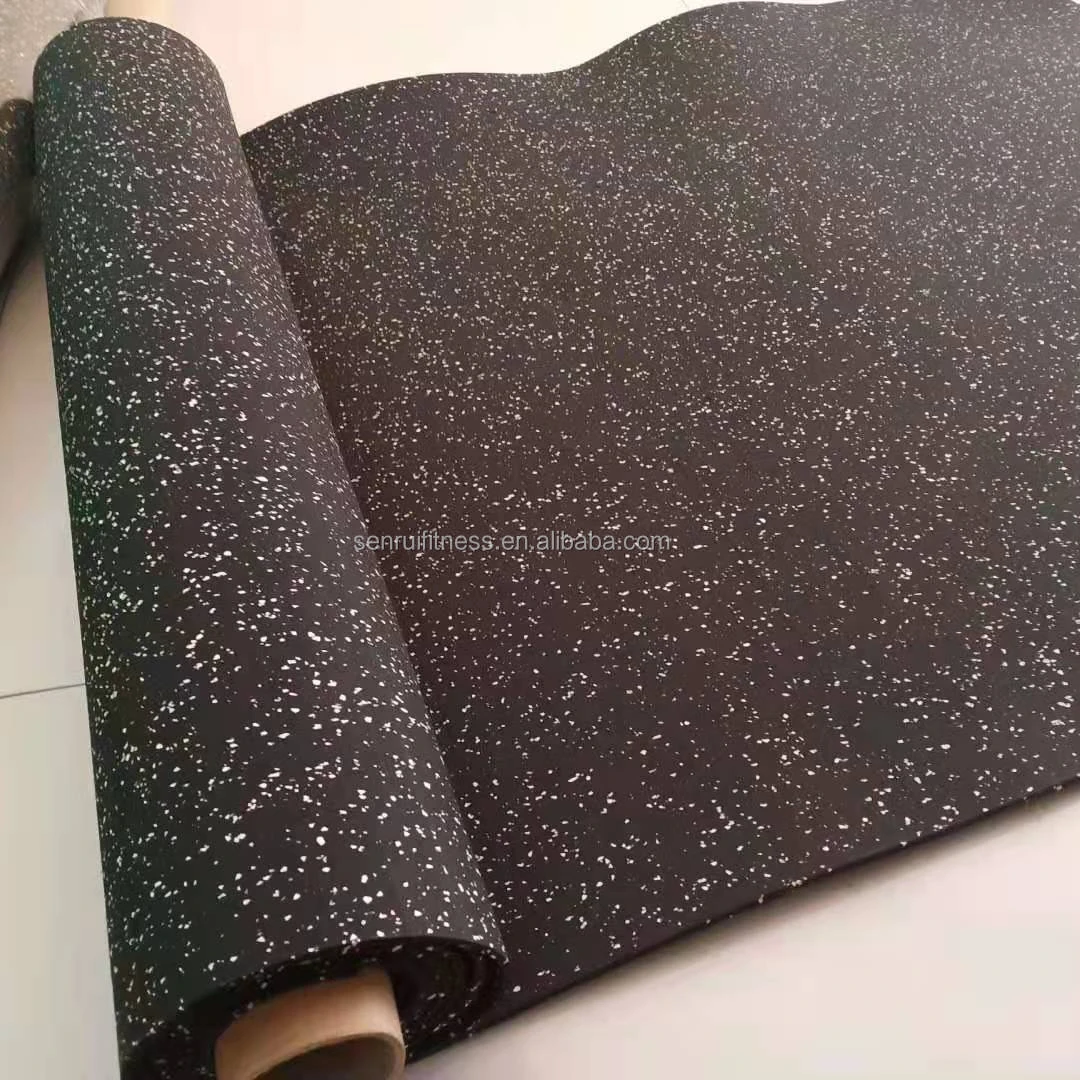 Hight Quality Eco-friendly Anti-slip wear-resisting Durable anti-static EPDM gym rubber flooring rolls