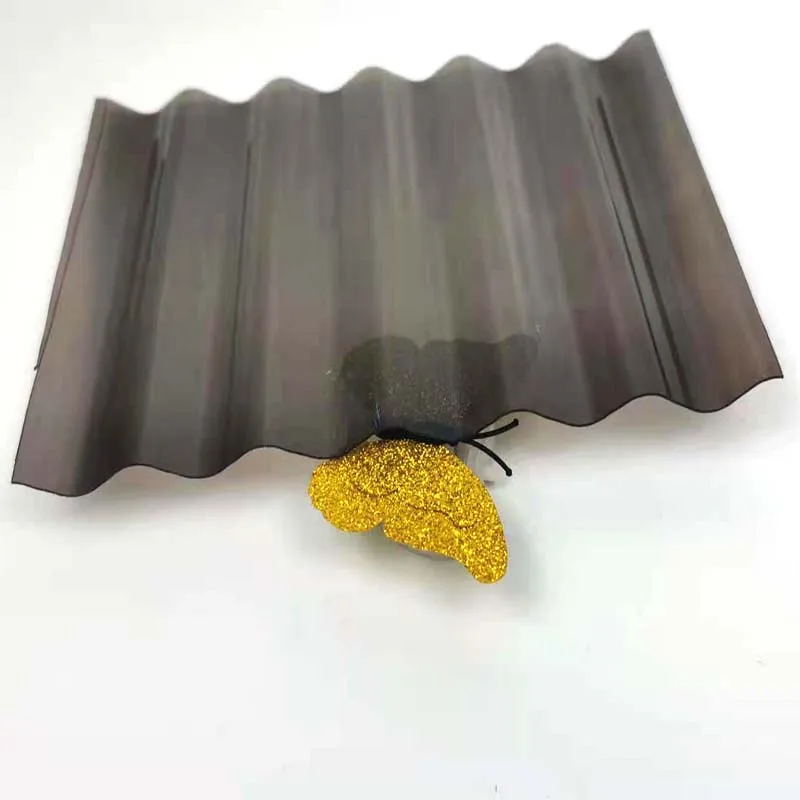 good price   clear polycarbonate corrugated plastic roof sheets