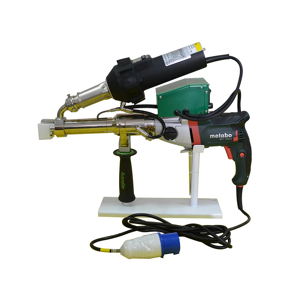 Jointer Plastic Welding Hand Extruder HDPE Poly Plastic Extrusion Welder Welding Gun