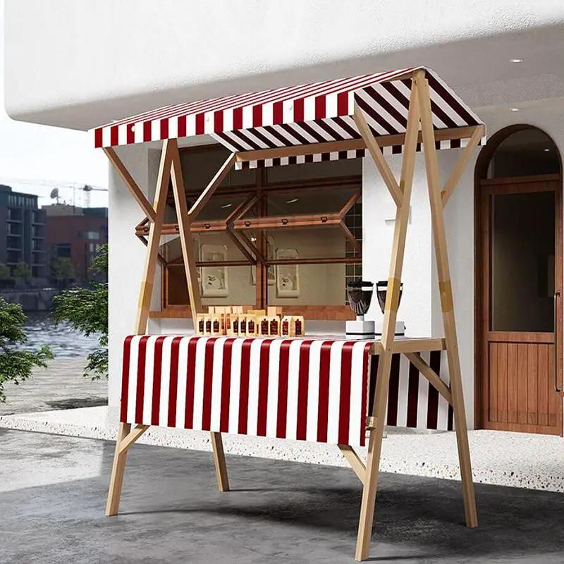 4 м x 2 20 см настраиваемый Оксфордский водонепроницаемый навес для магазина цветочных магазинов пекарня брезент