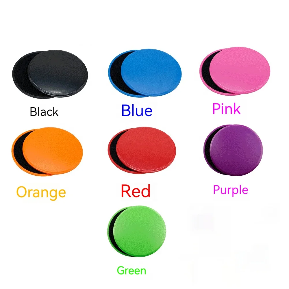 Custom Push-up Floors Sliding Gym Pilates Gliders Plastic Yoga Exercise Core Slider Slipper Slider Core Sliding Disc