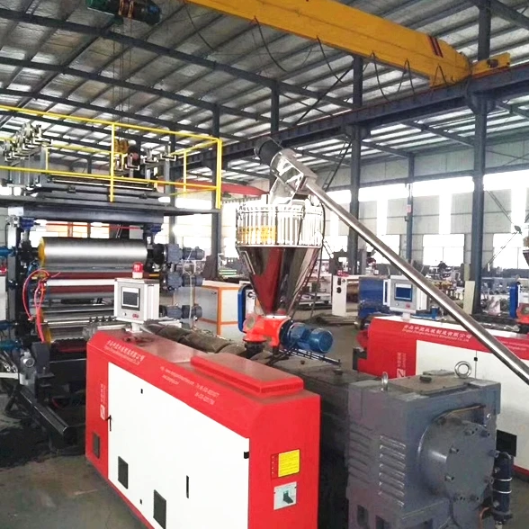 Пластиковый одновинтовой экструдер