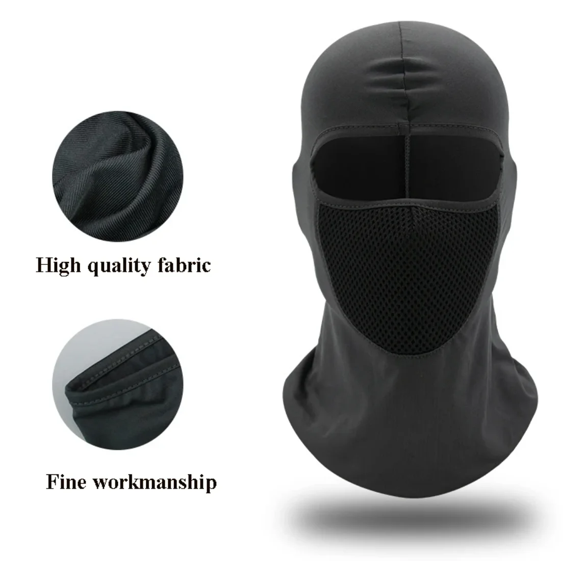 Thermal Motorcycle Breathable Mesh Facemask Dustproof Headgear Motorbike Face Cover Windproof Hood Bandana Balaclava