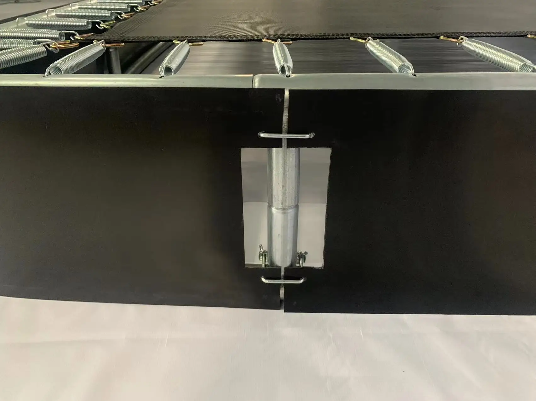 In-Ground  rectangular Trampoline and Enclosure