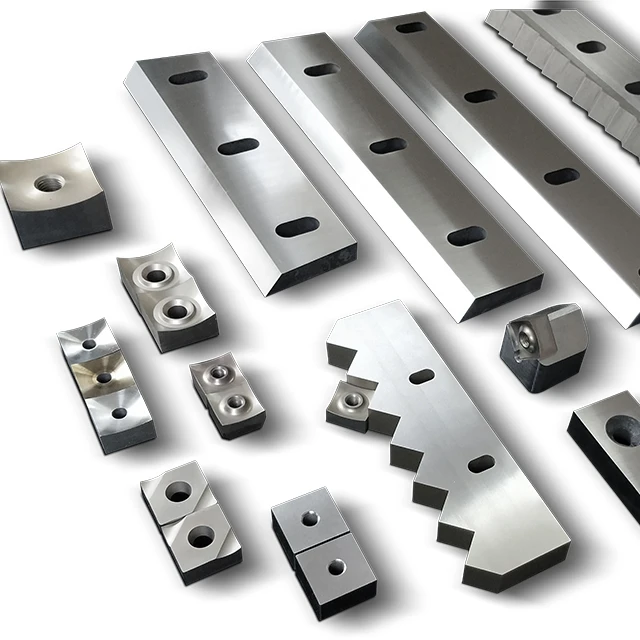 Plastic bottle crusher blades shredder knives rotary blades for waste plastic recycling machines