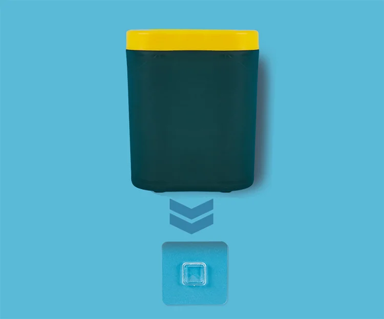 Silicone toilet brush set with no dead corners to wipe the toilet magic tool brush hanging wall wash toilet brush