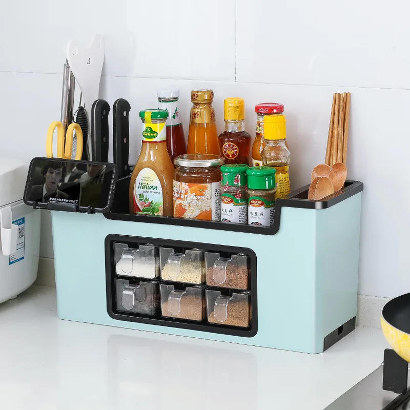 
New Multi-Functional Kitchen Shelf, Hot Sell Seasoning Storage Shelf 
