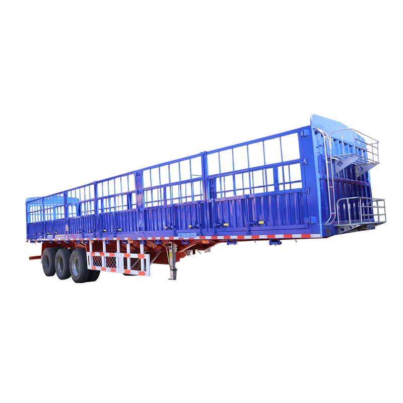 Fence truck trailer transport grain feed livestock cattle   paint waxing to protect semi-trailer
