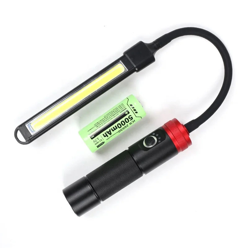 Лидер продаж новый светодиодный рабочий светильник перезаряжаемый высокомощный литиевый аккумулятор с магнитом удобный свет для обслуживания автомобиля