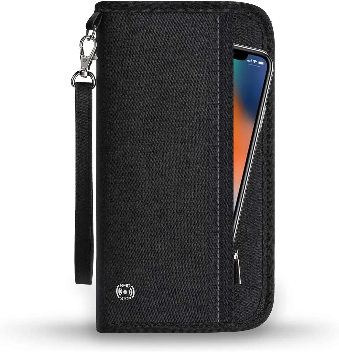 custom logo rfid blocking family travel wallet document organizer sublimation passport holder