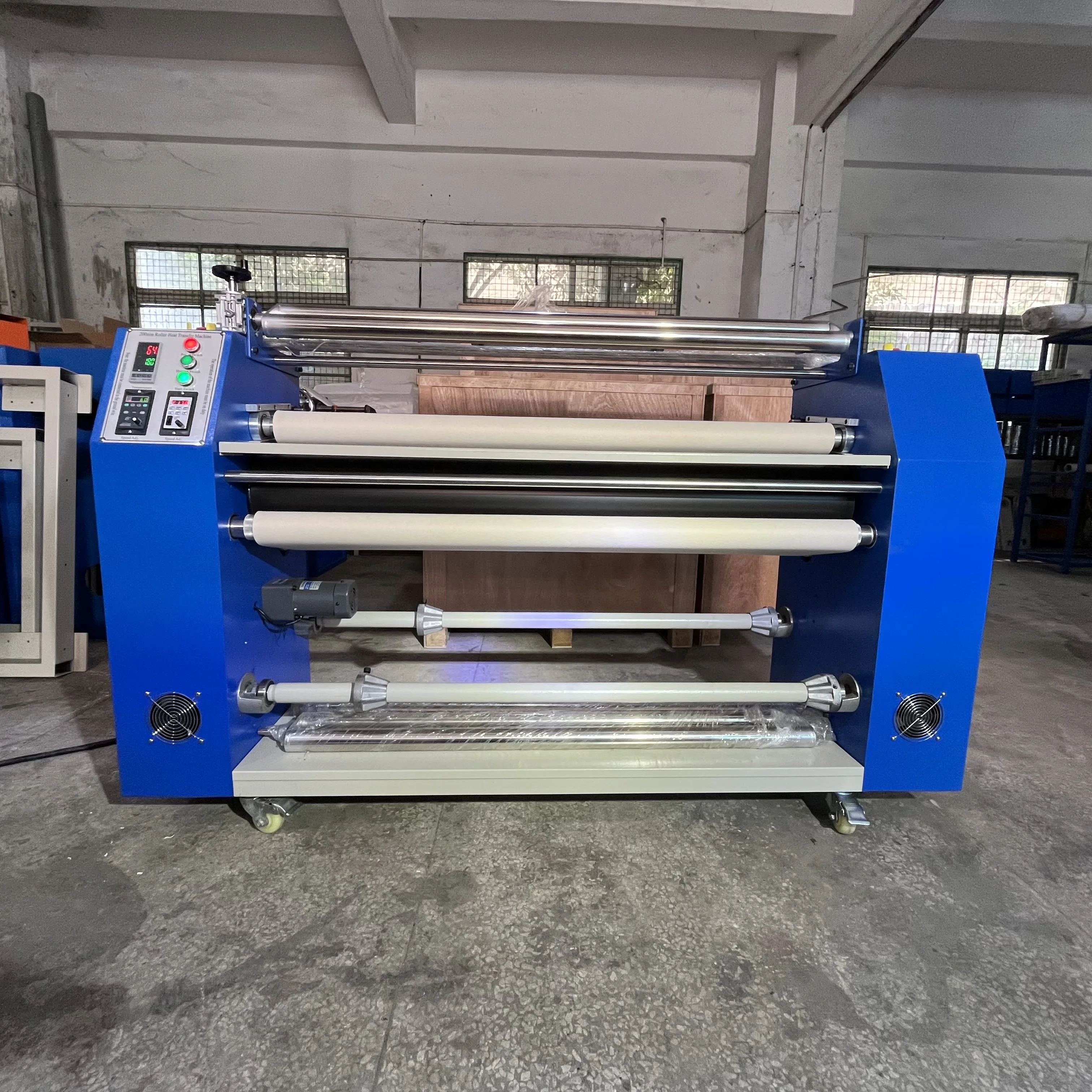 Big Promotion Mini Roll To Roll Calendar Heat Press Machine With PLC Display
