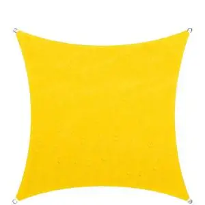 ZNZ Shade Sun Sail Large Shade Sail Roll 95% Hardware Kit Stainless Outdoor