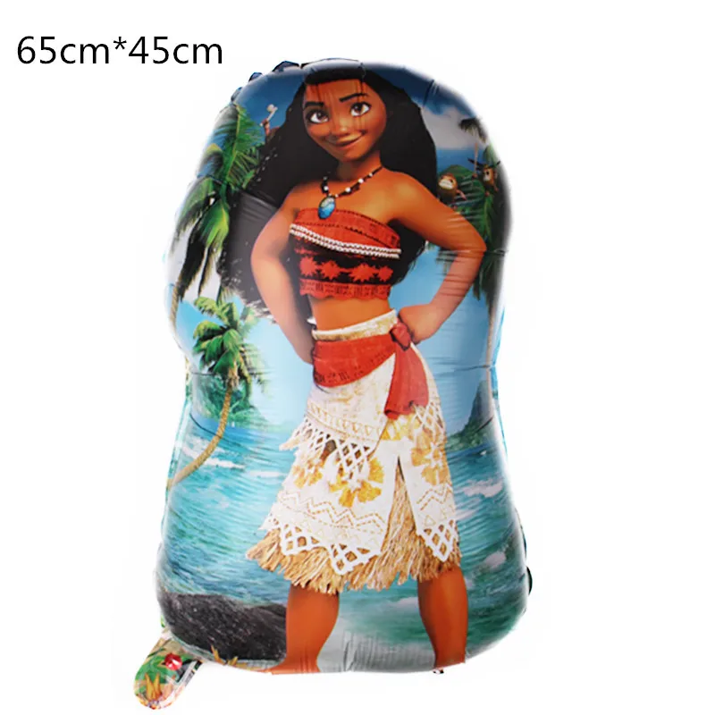 TS new arrival 18 inches cartoon baby Moana foil balloon Ocean princess baby shower foil balloon for happy birthday