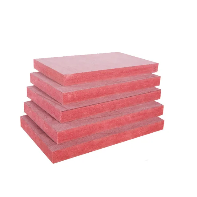 Red Color MDF 18mm 25mm Board Fire Rated Retardant Fireproof Mdf Board For Door Core