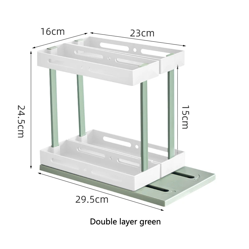 Multi-Function Cupboard wall mounted shelf rotating spice bottle rack expendable pull down Rotating spcie rack organizer