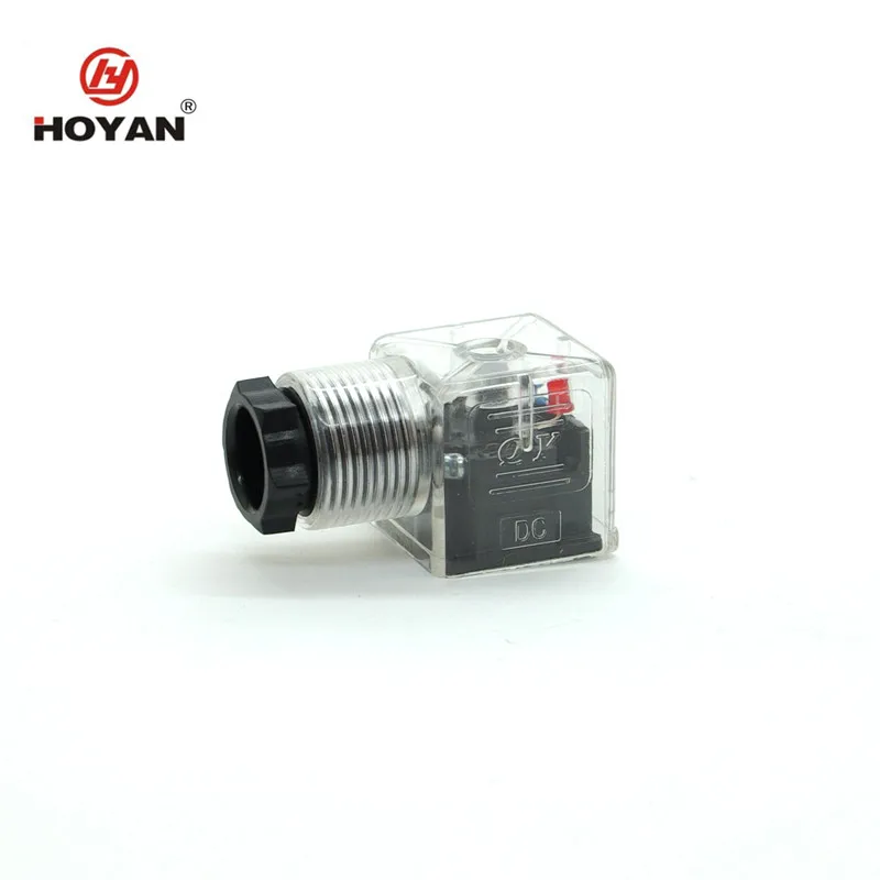 Waterproof DIN 43650 electric valve socket type A  plug solenoid valve connector