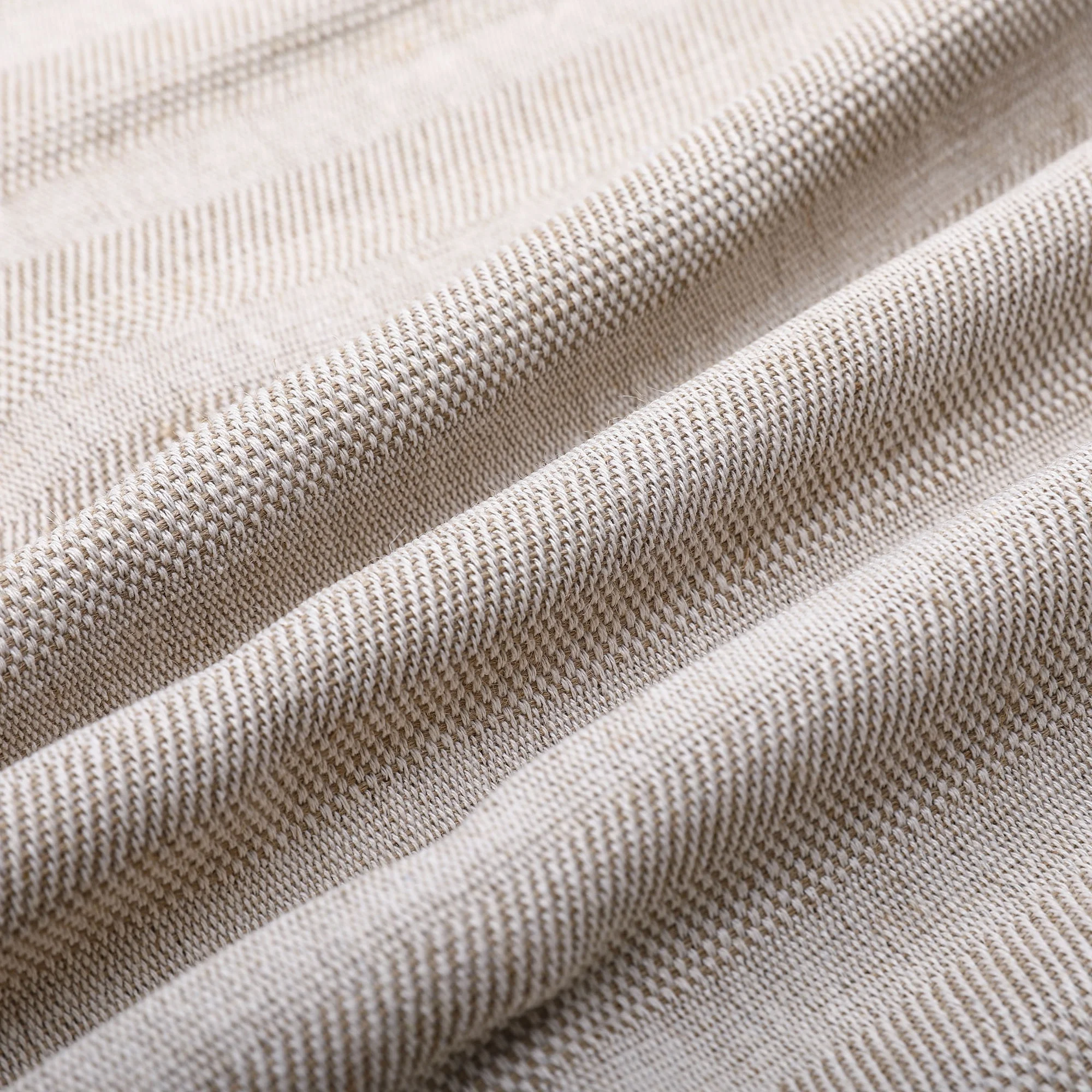 60% Jute 40% Cotton Fabric Cotton Burlap Linen Fiber High Quality Jacquard Weave