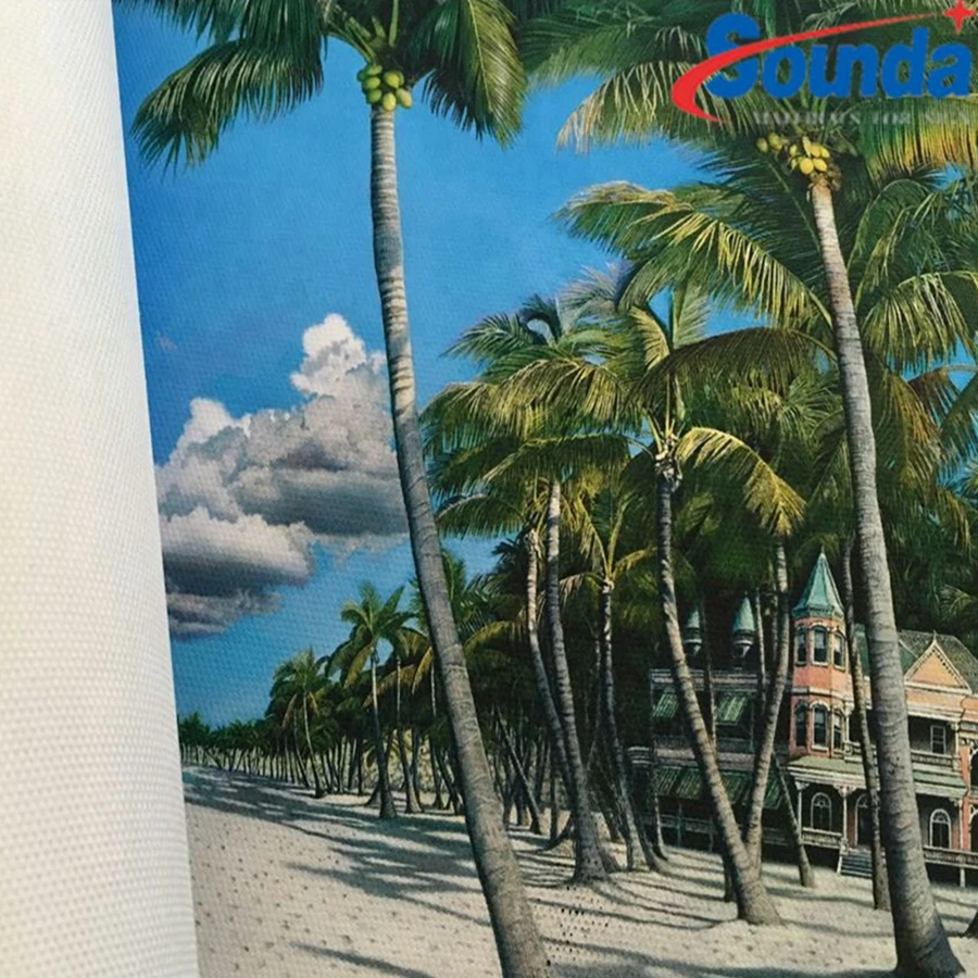 Printing Canvas Roll 110g-600g For Advertising Polyester or Cotton