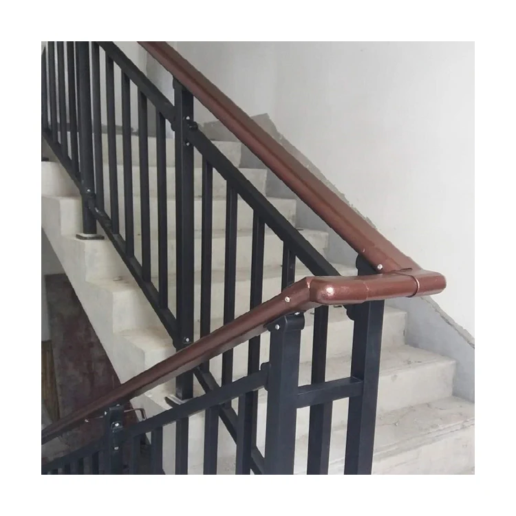 antique brass stair railing