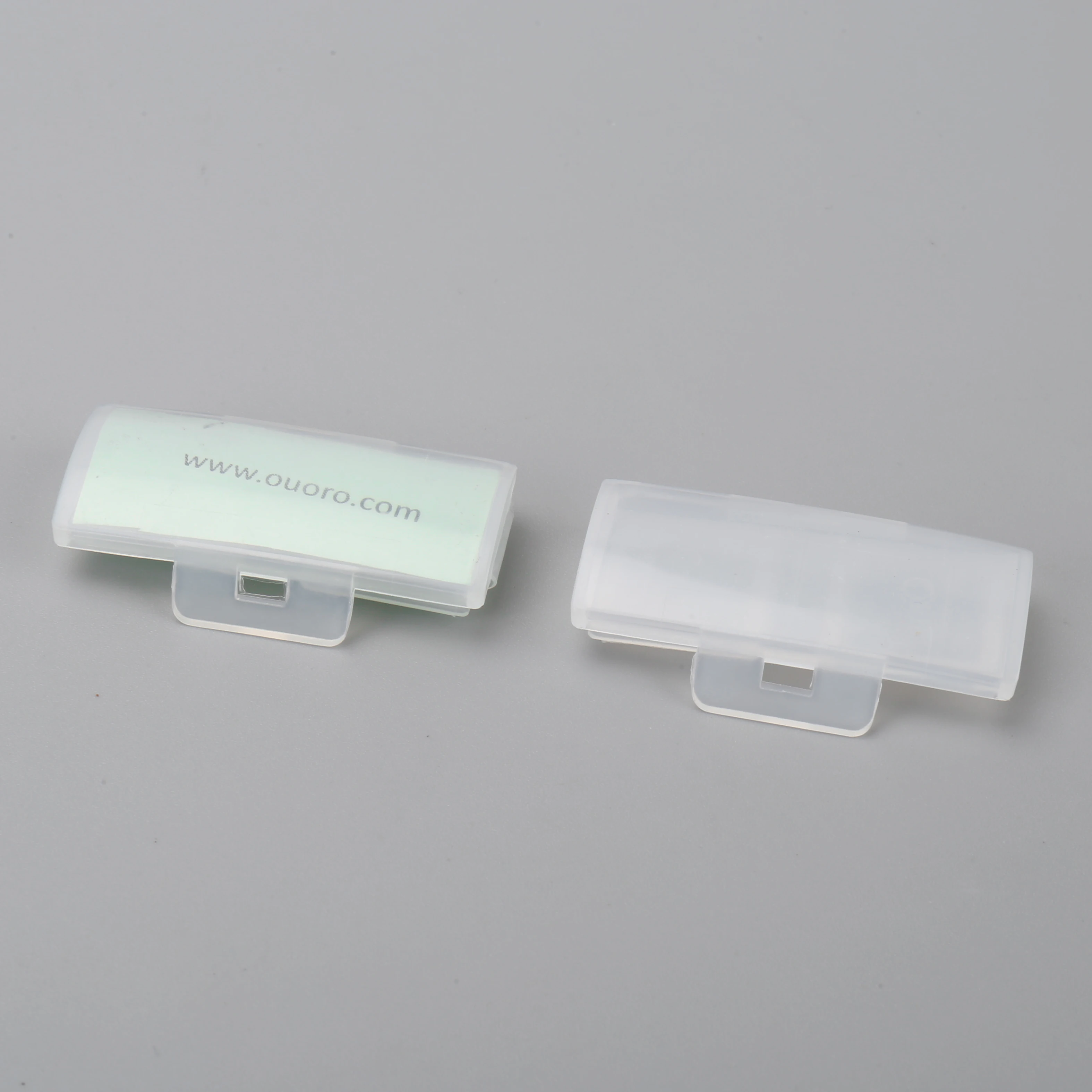 OUORO LMC2 Anti-dust  Waterproof Anti-dust 94-V2 ROHS PP Transparent Color Cable Marker Box  Cable Tie Tag