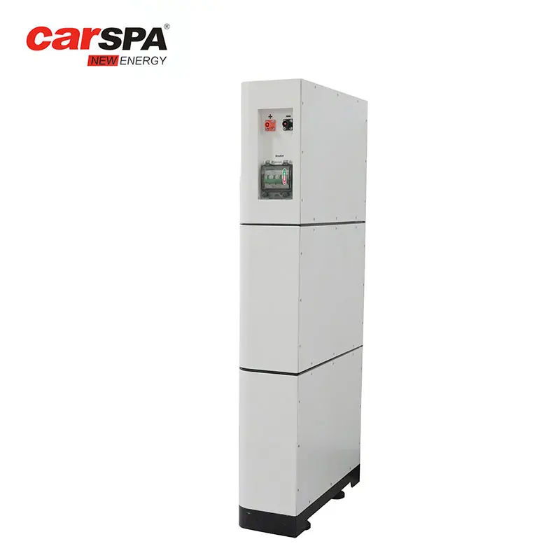 Stacked high voltage solar lifepo4 lithium battery 10KWh 15KWH 20kwh cabinet Power Wall home energy storage system battery