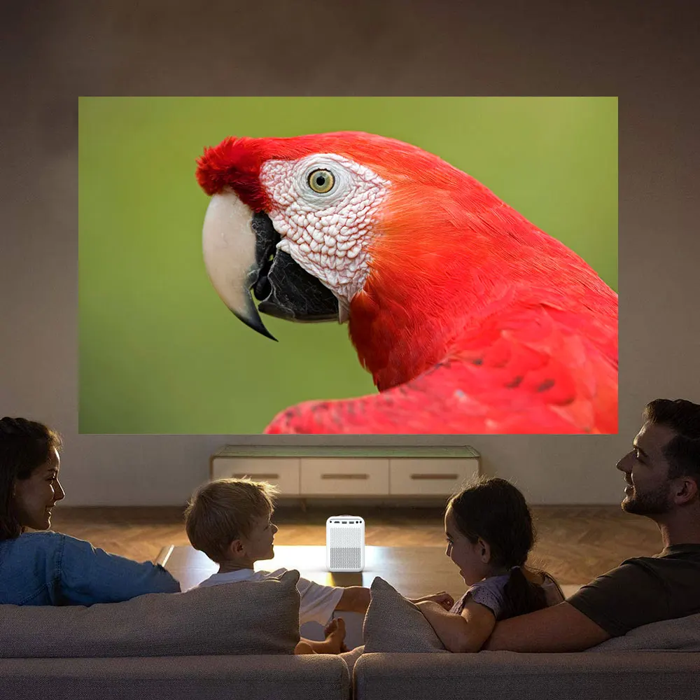 Touyinger ET31 UST Portable Min Projector Full HD 720P Support 4K Mini Projetor 5G WiFi LED Android Projector For Home Theater