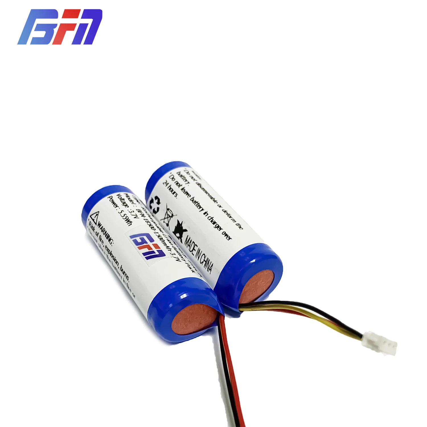 Custom 18500 1500mAh 3.7V 1S1P wireless battery wifi router batteries with NTC