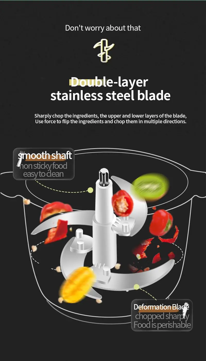 1200w food processor, and blender makers baby multifunctional meat grinder/