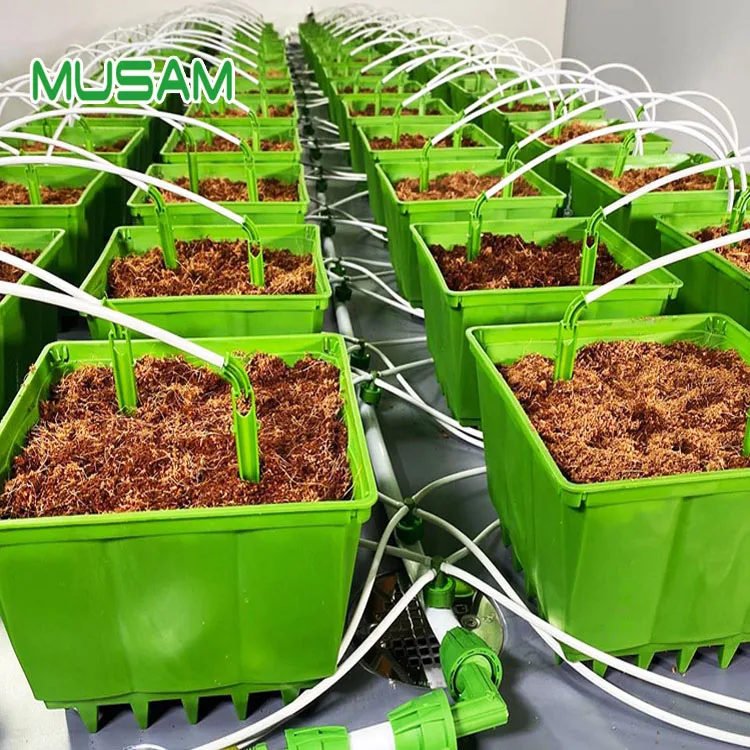 Growing Flood Table Substrate Pots Hydroponic Grow Pot