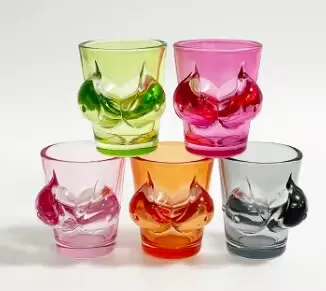 Custom Lady Sexy Bikini Shape Shot Glasses Unique Women Naked Breast Body Souvenir Cup