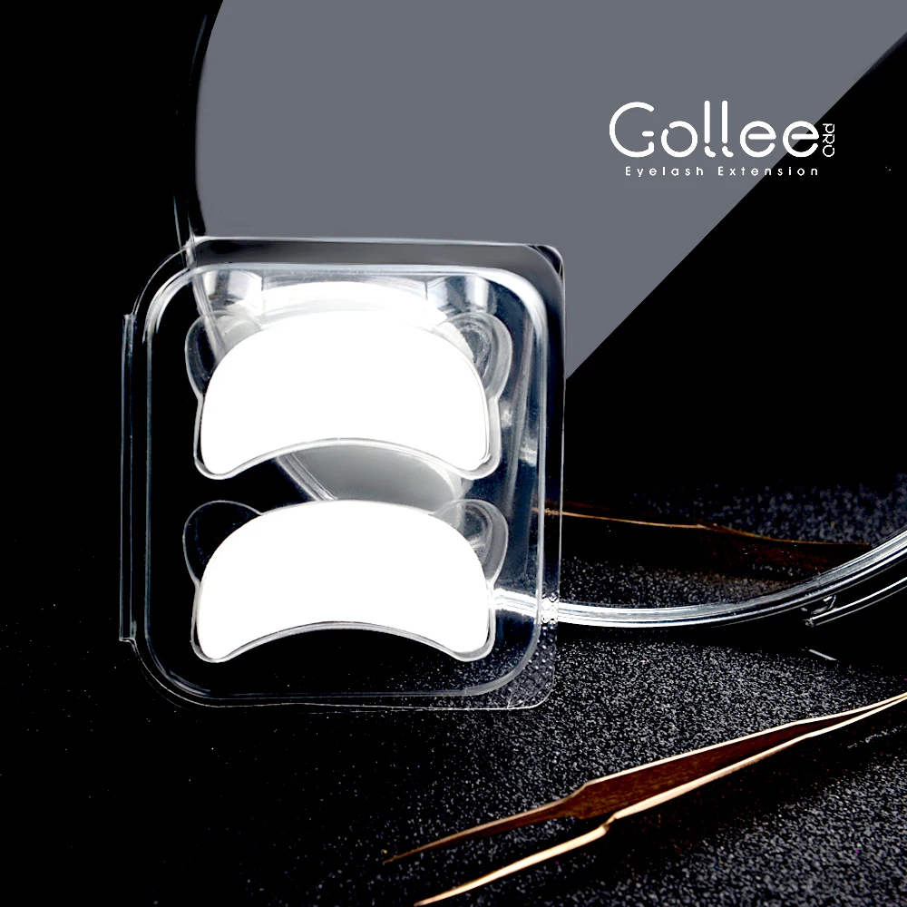 10 Pairs Per Pack Classic Type Private Label Gel Eye Patch For Eyelash Extension High Quality Korean Eyelash Pads Lint Free