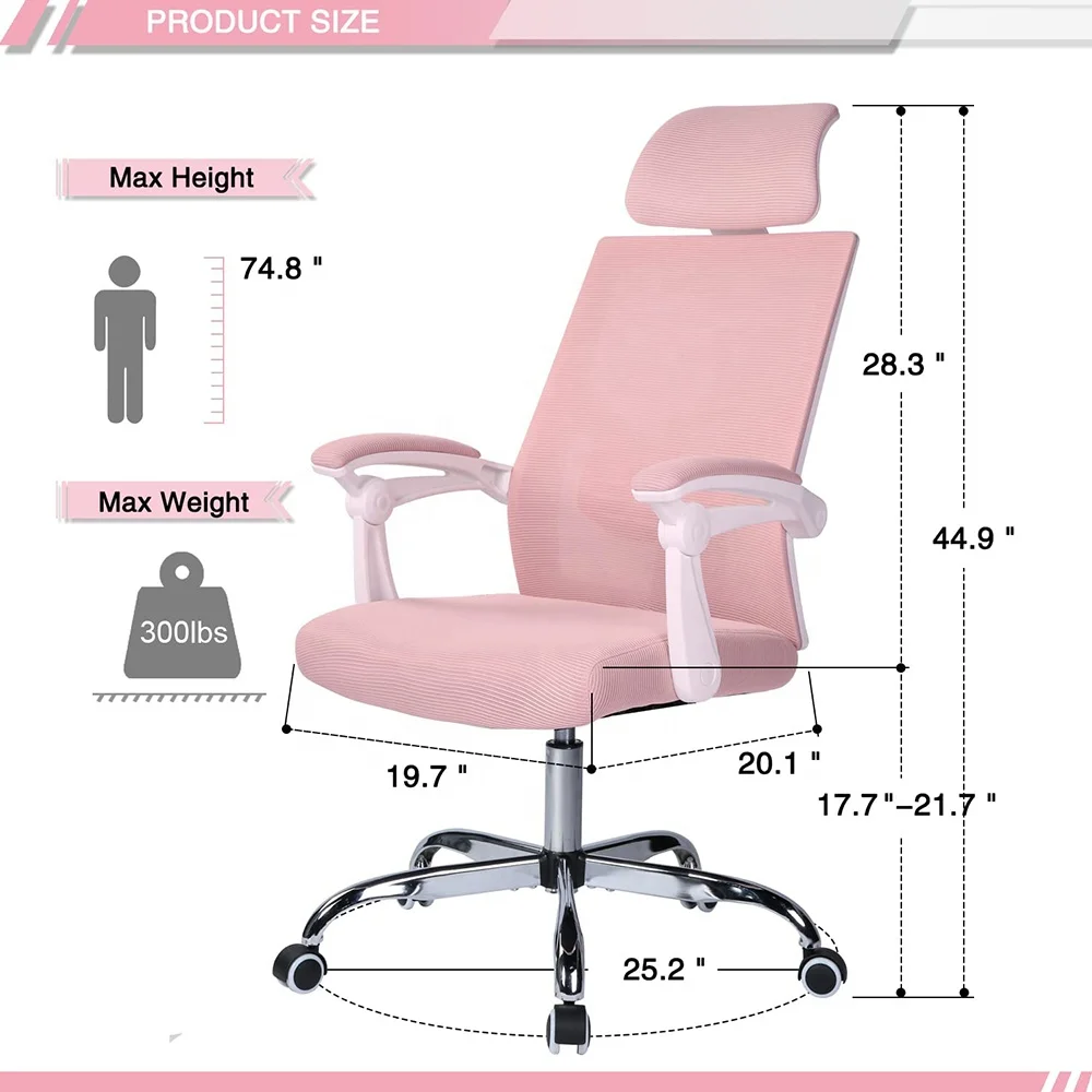 Office Mesh Gaming Task Chair High Back Computer Swivel Recliner Chairs Factory direct sale mesh chair for office