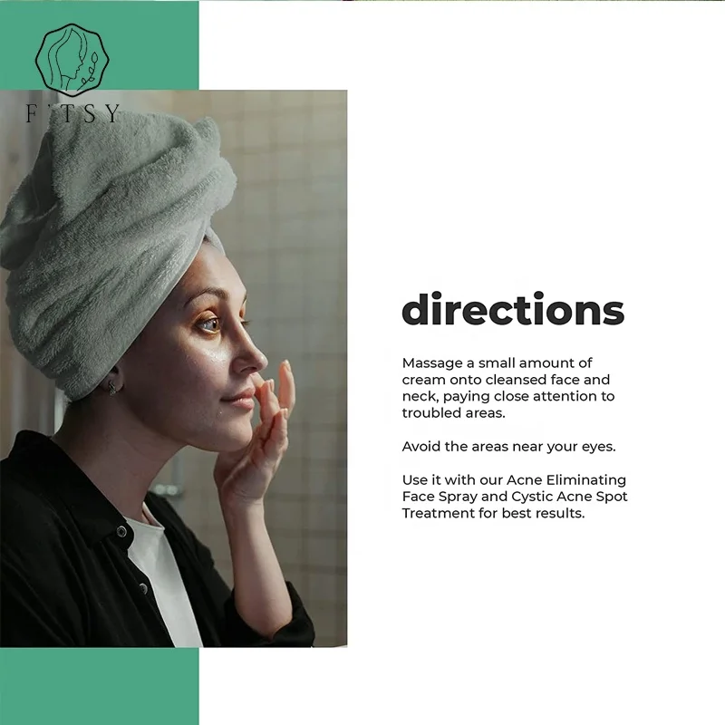 Noticeable Moisture Heal and Recover Blackheads Spot Treatment Tea Tree Oil Natural Cystic Pimple Acne Dark Spot Cream for Face