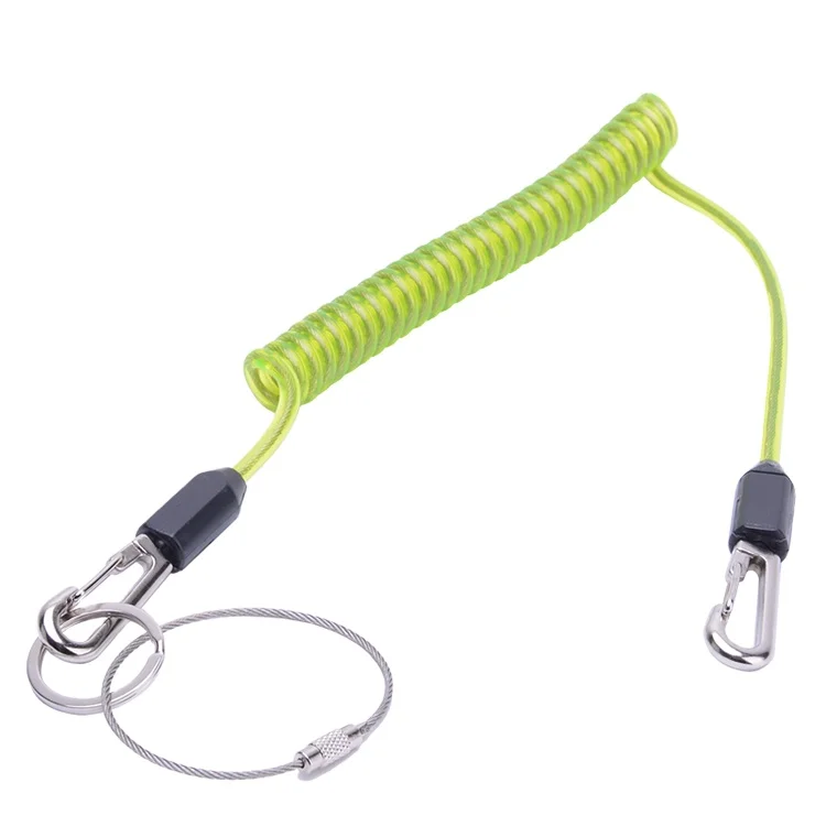 
Flexible safety scaffolding retractable spring tool lanyard for diving  (60783351024)